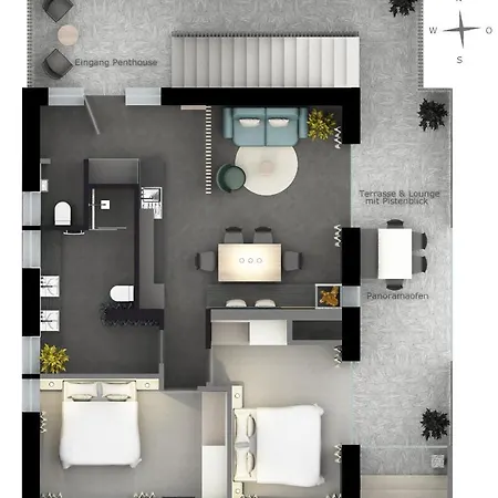 Herzog - Urban Luxury Lifestyle Direct At Steinbergpiste And Steinbergbahn * ليوغانغ